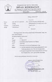 Contoh surat dinas kesehatan dari rumah sakit. Undangan Cpns Dinas Dinas Kesehatan Kota Malang Facebook