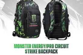 May 31, 2019 · monster energy gear unboxing/opening. Monster Energy Pro Circuit Strike Backpack Available Now Racer X