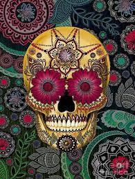 Mexicaines, pirates, pour un tatouage ✓ usage commercial gratuit ✓ 100% gratuites. Beautiful Tete De Mort Coloriage Tete De Mort Fete Des Morts Mexique