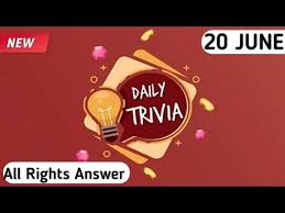 Apr 01, 2021 · summer is finally here, and what better way to celebrate than by having a go at our june trivia questions and answers. Daily Trivia Flipkart Today Answer Daily Trivia 20 June 2021 Youtube