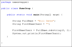 It creates a different string variable since string is immutable in java. Java For Complete Beginners Substring