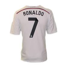 Adidas cristiano ronaldo real madrid home jersey 2014/15 real madrid home jersey this men's football jersey is just like the one los blancos wear when they dominate the pitch at bernabeu. Adidas Real Madrid Home Jersey 2014 15 Men S Ronaldo 7 Short Sleeve