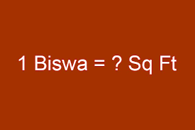 Biswa To Square Feet Converter Land Measurement