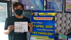 Polda Kalbar Berlakukan Tes Psikologi Bagi Pemohon Sim Ahmadi Wajib Bagi Semua Golongan Tribun Pontianak