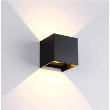Shop Bokt Minimalist Outdoor Patio Waterproof 6w Led Wall Light Sconces Aluminum Finish Adjustable Design For For Garden Home Decor Van Online From Best Outdoor Lighting On Jd Com Global Site Joybuy Com