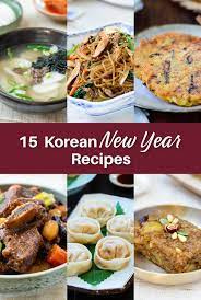Korean New Year Meal 15 Korean New Year Recipes Korean Bapsang
