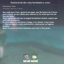 Carta De Aniversario Xiao Em 2021 Nao Me Importo