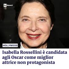 Isabella Rossellini è candidata agli Oscar come migliore attrice non  protagonista per il ruolo di Suor Agnes in Conclave di Edward Berger. È la  prima candidatura agli Oscar per la figlia di