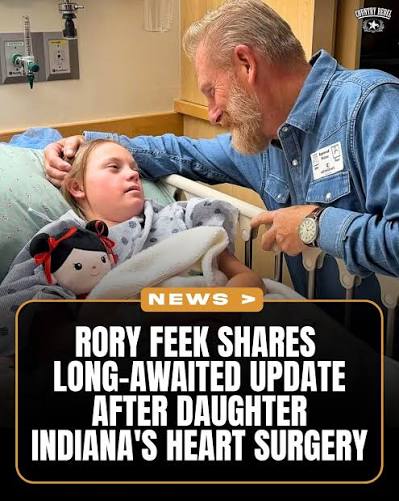 Thousands of people were praying for 12-year-old Indiana "Indy" Feek as she underwent open heart surgery yesterday (June 25th). Her father, Rory Feek, finally shared an update on how the surgery went