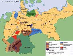 Germany Was Unified In 1871 Before This It Was A Sector Of Europe Made Up Of Many Countries Germany Consi German History Flag Of The German Empire German Map