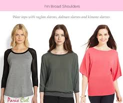This haircut gives that voluminous look to your hair and enhances your features like cheek bones, eye brows, and definitely forehead. 8 Dressing The Broad Shouldered Broad Ideas Inverted Triangle Fashion Inverted Triangle Outfits Inverted Triangle Body Shape