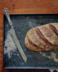 Pan De Masa Madre De 36 Hs De Fermentacion Con Harina 000 Semolin Trigo Sarraceno Y Harina Integral Todo Organico P A N C A S E R O By Mo Pocket Knife Knife