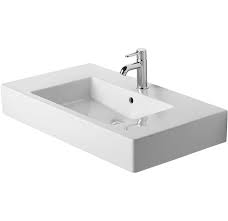 Looking for where to buy a vanity top to top off your bathroom vanity and add style and value to your bath space? Duravit 0329850000 Vero 34 Ceramic Vanity Top Build Com