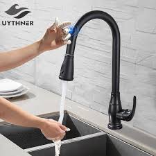 Maybe you would like to learn more about one of these? Matte Black Pull Out Sensor Kitchen Faucet Sensitive Smart Touch Control Faucet Mixer For Kitchen Touch Sensor Kitc Kitchen Mixer Mixer Taps Kitchen Mixer Taps