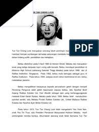 Tunku abdul rahman, tun tan cheng lock dan tun vt sambanthan adalah antara figura yang sering kita jadikan contoh dan rujukan serta dijulang sebagai arkitek yang membina jambatan perpaduan yang diwariskan kepada kita. Tun Tan Cheng Lock Sumbangan