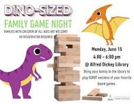 DINO-SIZED Family Game Night!