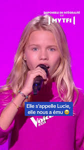 Un mot pour décrire cette prestation de Lucie ? 🥹 #thevoicekids  #tiktokmusic