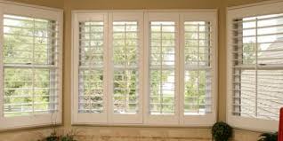 Bay window plantation shutters very very popular they look fabulous. The Best Window Treatments For Bay Windows Sunburst Shutters