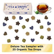 Amazon Com Sweetened Organic Loose Leaf Tea Standard Herbal Sampler Assortment Box Instant Pressed Teas Elim Organic Loose Leaf Tea Tea Drops Tea Sampler