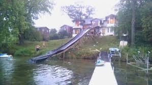 See full list on wikihow.com Homemade Water Slide Water Slides Cottage Lake Homemade Water Slide