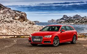 Obtain Wallpapers Audi A4 Avant 4k Hdr 2018 Automobiles Wagons Purple A4 German Automob Audi A4 Audi Audi A4 Avant