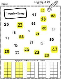 Numbers To 100 Highlight It Learning Numbers Teaching Numbers Math Methods