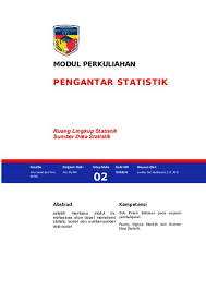 Menelusuri reliabilitas dan integritas informasi keuangan dan operasi serta perangkat yang digunakan untuk mengidentifikasi, mengukur, mengklasifikasi serta melaporkan informasi semacam itu. Ruang Lingkup Statistika Ruang Lingkup Statistika Lebih Luas Dibandingkan Dengan Statistik Namun Statistik Lebih Dikenal Karena Telah Berupa Data