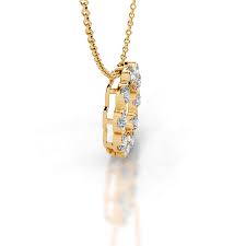 Florence Diamond Hoop Pendant
