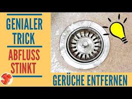 genialer trick abfluss stinkt mit diesen hausmitteln den abfluss reinigen 3 bonustipps youtube waschbecken abfluss geruch entfernen abfluss