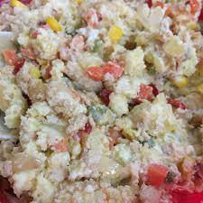 Kulit popia carrot yang di sagat sengkuang yang disagat isi ketam saya potong halus sosej dipotong nipis2 mozzarella cheese. Resipi Popia Kentang Cheese Kitasamasamakongsi