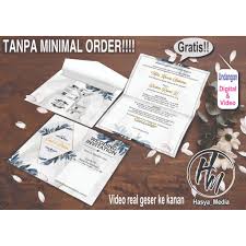 Jasa cetak balikpapan (jrm photo) laman 2 undangan. Harga Undangan Wayang Terbaik Surat Menyurat Buku Alat Tulis Juli 2021 Shopee Indonesia