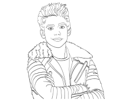 Dibujos Para Colorear De Los Descendientes