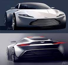 Daily Sketch Db10 Design Sketch Render By Aston Martin Designer Sam Holgate Gallery Futuristic Cars Concept Car Design Aston Martin
