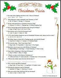 These online quizzes are printable for free which . Christmas Trivia Allows Our Memories To Go Back To Our Childhood
