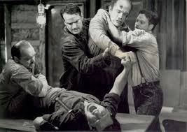 This Picture Is Of Lennie Fighting Back To Protect Himself Even Though He Doesn T Like To Hurt Anything Or Anybody Of Mice And Men Men Language And Literature