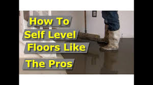 How To Self Level Concrete Floors Correctly Like Pros Self Leveler Self Leveling Floor Leveling Floor Installing Laminate Flooring