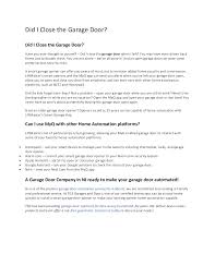Apples homekit is a smart home system simple enough for novices who just want to say, siri, i'm but what is homekit? Did I Close The Garage Door