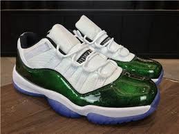 2018 Nike Air Jordan 11 Low Emerald Easter White Emerald Rise Black On Www Bestmax2018 Com Air Jordan Basketball Shoes Air Jordans Jordan Basketball Shoes