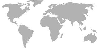 A continent is one of several large landmasses. Weltkarte Kontinente Umrisse