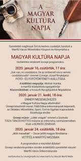 Szent istván sport általános iskola és gimnázium 2020 magyar kultúra napja. Magyar Kultura Napja 2020 Martfu Varosi Muvelodesi Kozpont Es Konyvtar