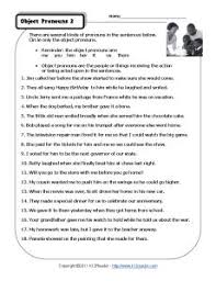 Object Pronouns 2 Pronoun Worksheets Pronoun Worksheets Free Pronoun Worksheets Object Pronouns