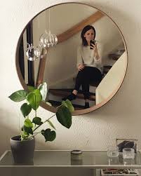 Round Mirror And Monstera Vittsjo And Stockholm Ikea Inredning Lagenheter Inredning Ikea