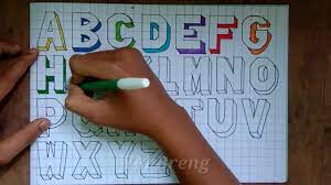 Maybe you would like to learn more about one of these? Cara Mudah Membuat Huruf Balok Dan Bayangan 3d Dari Huruf A Sampai Z Youtube