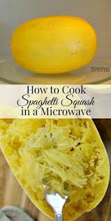 Use This Quick And Easy Microwave Spaghetti Squash Recipe To Learn How To Cook Sp Pasta Recipes Easy Fast Spagetti Squash Recipes Spaghetti Squash Recipes Easy