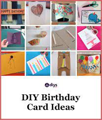 So, why go out to the store and pay up to $10 for a card that won't make the person receiving it as happy as they would be if the card was homemade? Cute Diy Birthday Card Ideas That Are Fun And Easy To Make