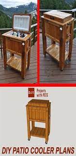 How To Build A Diy Patio Outdoor Cooler Diy Pete Patio Cooler Diy Cooler Diy Patio