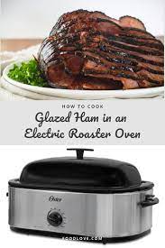 Maple Glazed Ham In An Electric Roaster Recipe Roaster Recipes Maple Glazed Ham Recipes Cooking Spiral Ham