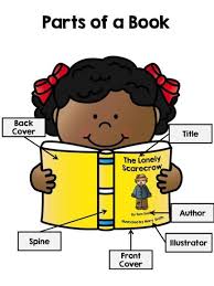 Parts Of A Book Kindergarten Anchor Charts Parts Of A Book School Library Lessons