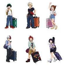 Ochaco uraraka is a major protagonist in the manga/anime series, my hero academia. ã‚ªãƒ¼ãƒ‰ãƒªãƒ¼audrey On Twitter Showa Note Has Released The Full Body Versions Of The New Bnha Line Of Goods Featuring Deku Bakugou Ochako Todoroki Kirishima And Jirou Going On A Trip Https T Co Lvpzzctq8f