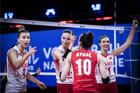 A milli kadın voleybol takımı, i̇talya'da düzenlenen fivb milletler ligi'ndeki 12. Abd Turkiye Maci Trt Spor Da Voleybol Plus